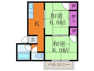 ネオグランデの物件間取画像